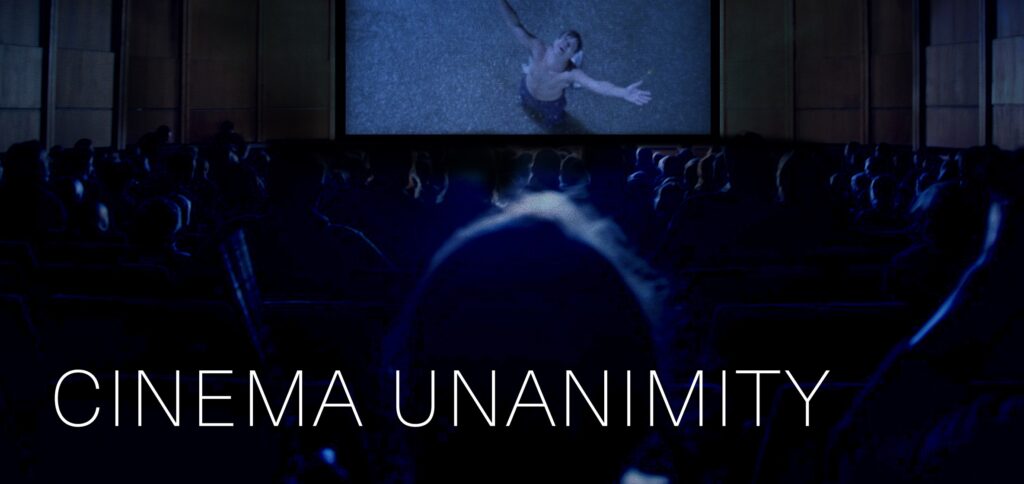 Photo of cinema patrons watching The Shawshank Redemption